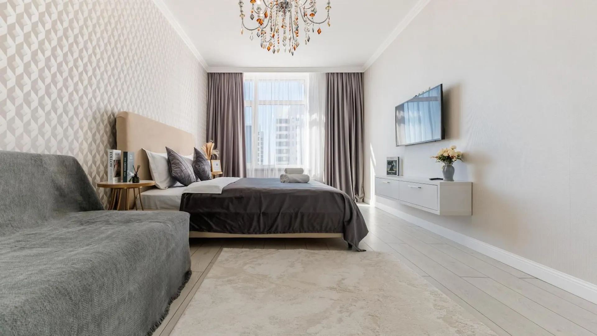 Однокомнатная Квартира На Левом Берегу-250 Taldykol Apartment